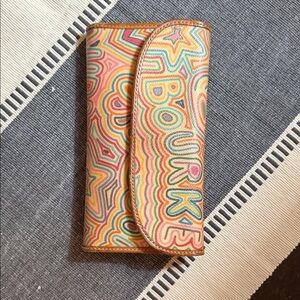 Dooney & Bourke Multicolor Swirl Wallet
